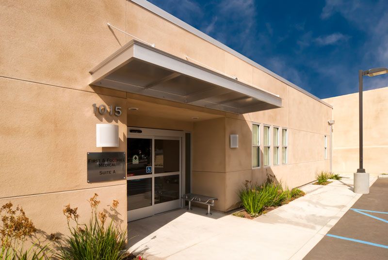 First & Foothill Medical Entry Exterior