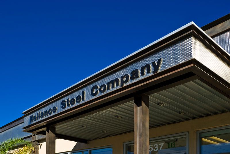 Reliance Steel Company Sign