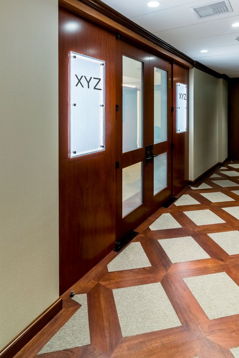 XYZ Board of Directors - Conference Room Entry Flooring