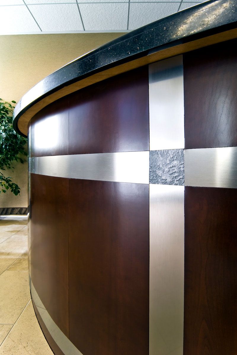 Reliance Steel Company Reception Counter